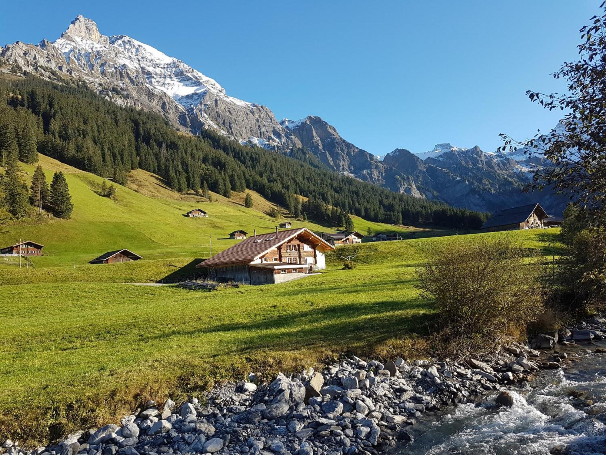 Bnb Fellacher Adelboden Buitenkant foto